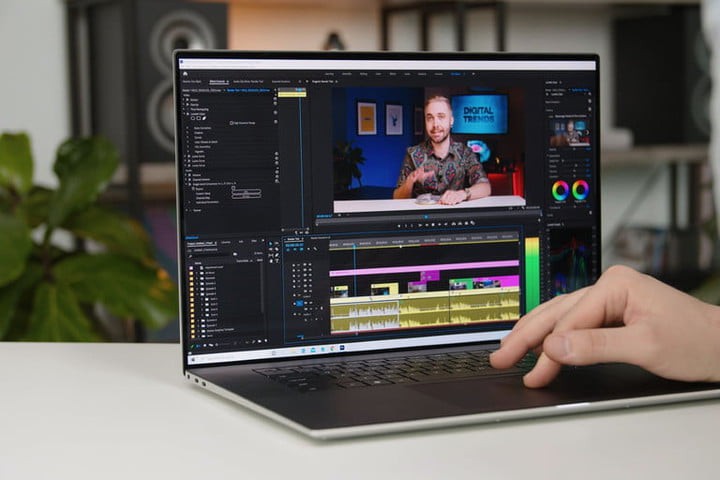 Dell XPS 17 hỗ trợ RTX 3060 nâng cao hiệu năng chỉnh sửa video